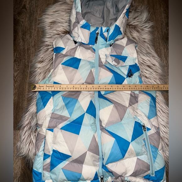Volcom women’s duck down puffer vest - Picture 3 of 16